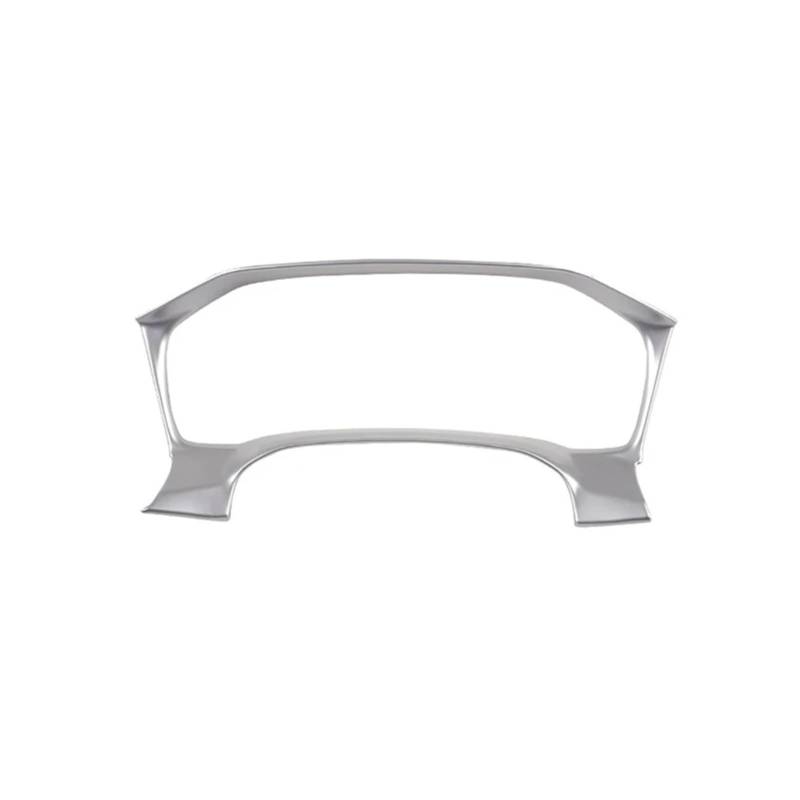 Dekorative Zubehör Konsole Armaturenbrett Kühler Kilometerzähler Rahmen Dekoration Abdeckung Trim Carbon Faser Farbe Für 3 Serie G20 G28 2020 Auto Dekoration(Silber) von TQHSAG