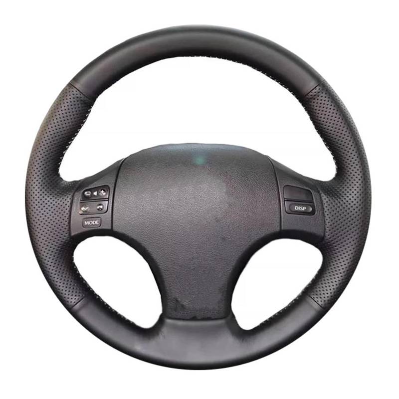 Lenkradbezug Auto Lenkrad Abdeckung Hand-genäht PU Schwarz Künstliche Leder Für Lexus is IS250 IS250C IS300 IS300C IS350 IS350C F Für Sport Lenkradschutz(R-Blue) von TQHSAG