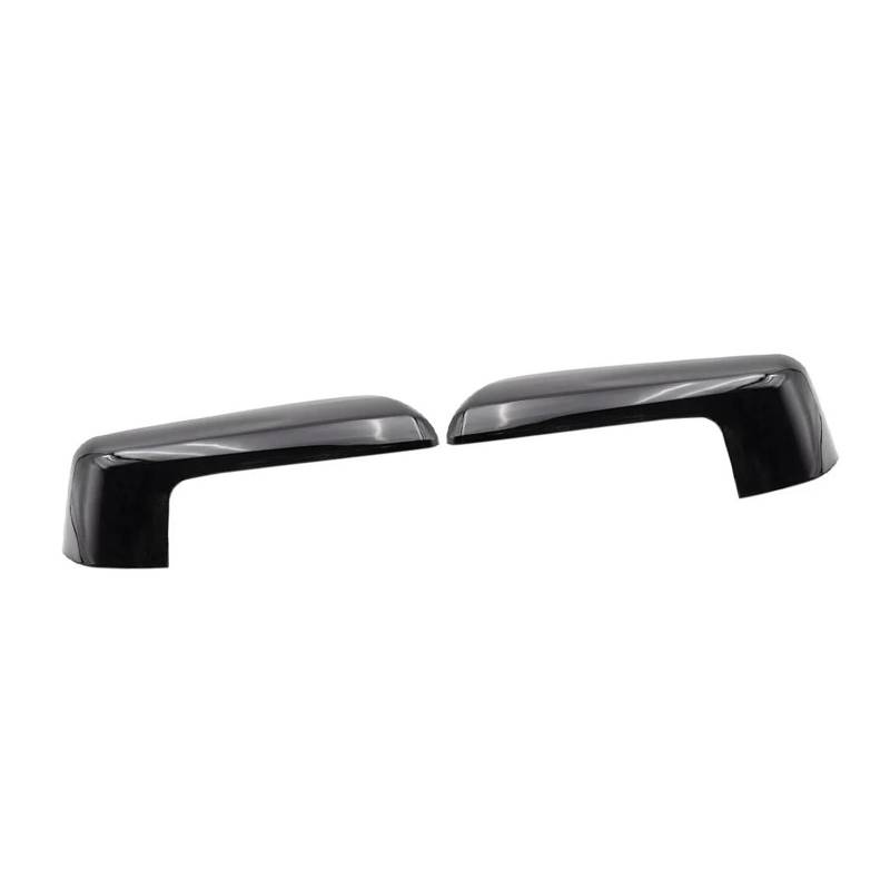 Spiegelabdeckungen Für Chevy Für Silverado 1500 & Für GMC Für Sierra 1500 2019 2020 2021-2024 Auto Rearview Außenspiegel Abdeckung Chrom/Glänzend Schwarz Rückspiegel Abdeckung(Glänzend schwarz) von TQHSAG