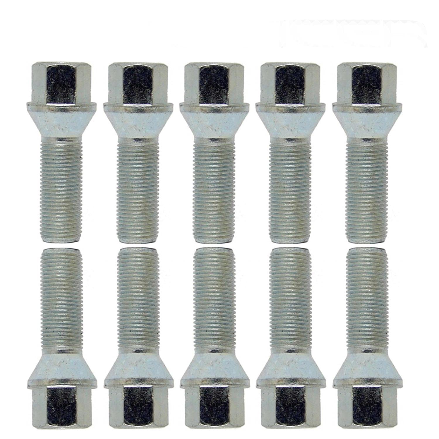 10x Radschrauben Radbolzen Kegelbund M14x1,25 33mm kompatibel mit BMW X5 X6 1er 2er 3er 4er 5er 6er 7er X3 10x Radschrauben Radbolzen Kegelbund M14x1,25 33mm kompatibel mit BMW X5 X6 1er 2er 3er 4er 5er 6er 7er X3 von TRACER