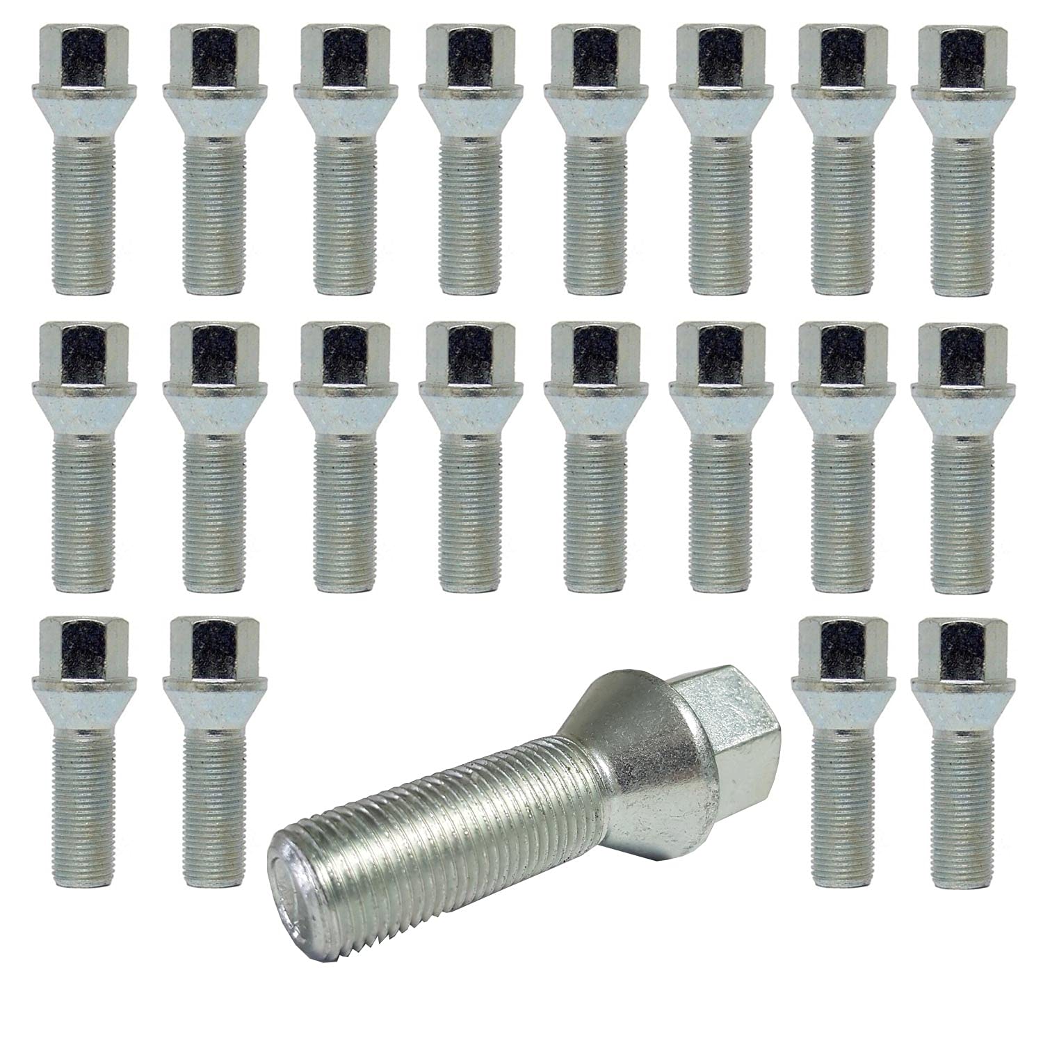 20 Radschrauben Radbolzen Kegelbund M14x1,25 45mm kompatibel mit BMW X5 X6 1er 2er 3er 4er 5er 6er 7er X3 20 Radschrauben Radbolzen Kegelbund M14x1,25 45mm kompatibel mit BMW X5 X6 1er 2er 3er 4er 5er 6er 7er X3 von TRACER