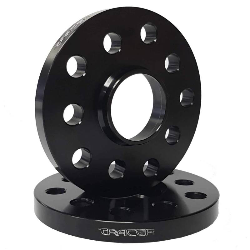 Spurverbreiterungen 5x120 2x10mm Tracer Spurplatten Distanzscheiben TRA12124W kompatibel mit BMW 1er Cabriolet 1er Coupe 2 Cabriolet 2 Coupe 3 Gran Turismo 3e von TRACER