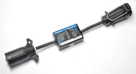 TRAILER USA to EU Light Converter 7-pin Socket (US Vehicle) to 7 pin Plug (EU Trailers) von TRAILER KING