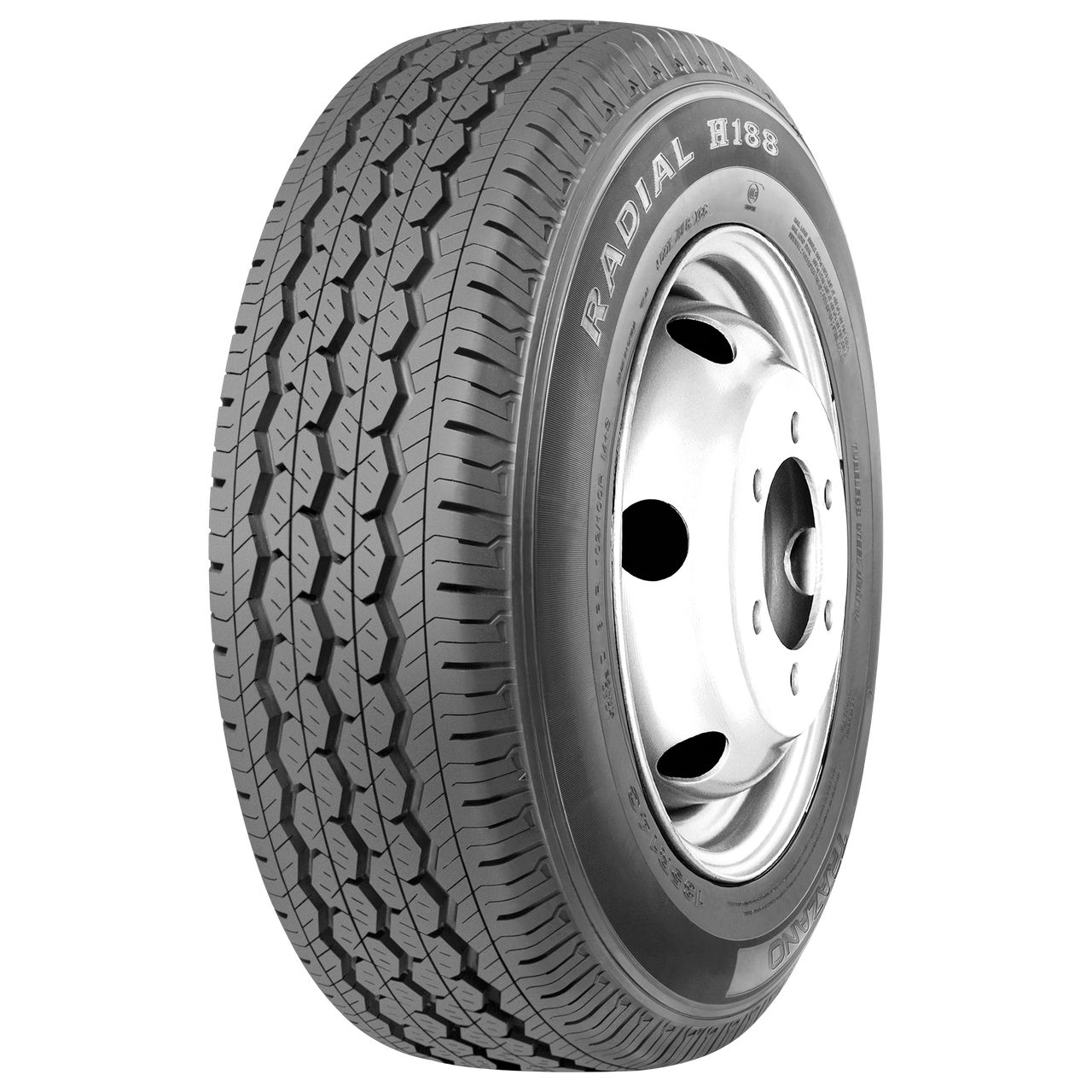 TRAZANO RADIAL H188 215/70R15C 109R BSW von TRAZANO