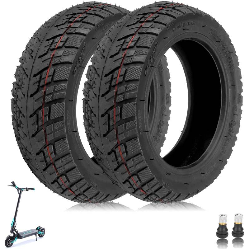TREFAN 8,5 Zoll Ersatzräder für Macury Zero 8/9/VSETT 8/9/9+ Elektroroller 8,5 * 3(50-134) Offroad-Reifen 8 1/2x3 Tubeless Reifen Verdickt Explosionsgeschützt Langlebig Sicher Ersatzreifen (2 Stk.) von TREFAN