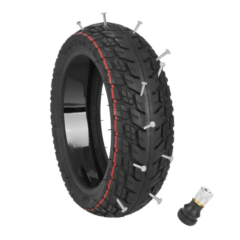 TREFAN 9,5 Zoll Offroad Reifen 9,5 * 2,50 Tubeless Reifen für NIU KQi3 Sports/Pro/Max Elektroroller Selbstreparierende Ersatzräder pannensicher (1 PCS) von TREFAN