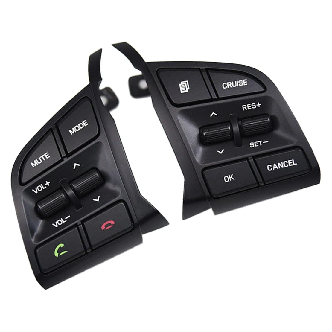 Kompatibel Mit Hyundai Für Tucson TL 2016 2017 2018 96720-D3200 Auto 1 Paar Lenkrad Audio Cruise Button Schalter Teile Automontage Schalter Lenkradsteuerung Kompatibel Mit Hyundai Für Tucson TL 2016 2017 2018 96720-D3200 Auto 1 Paar Lenkrad Audio Cruise Button Schalter Teile Automontage Schalter Lenkradsteuerung von TREGOO