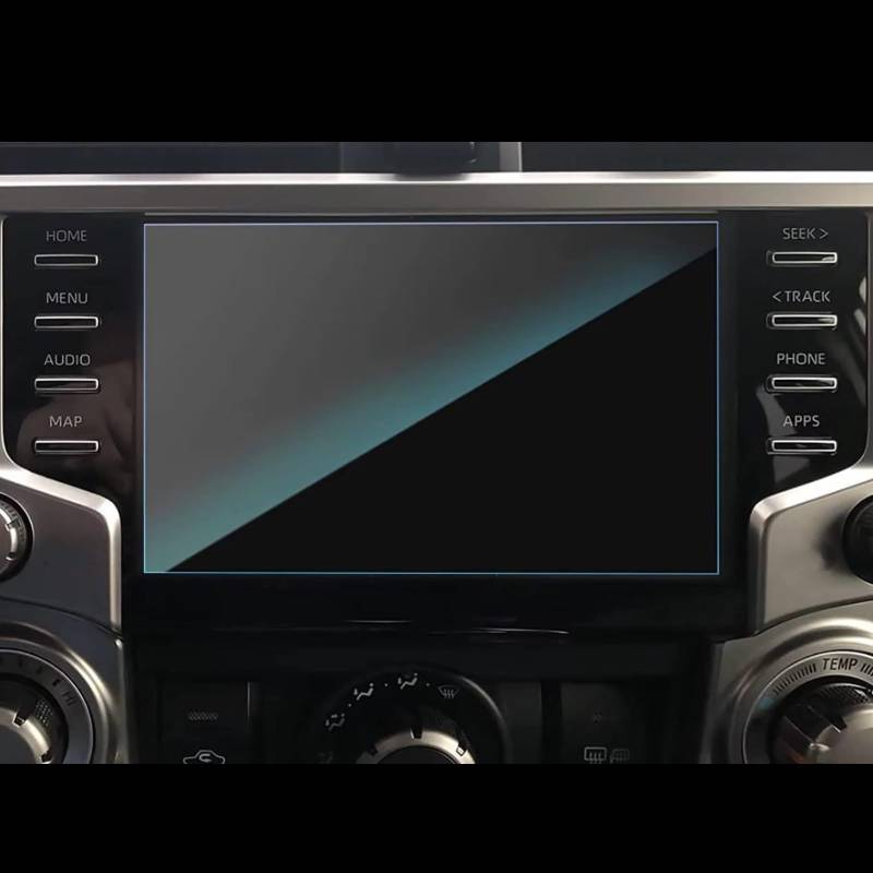 Kompatibel Mit Toyota Für 4Runner 2020 2021 2022 2023 Auto 8 Zoll Navigation Displayschutzfolie Aus Gehärtetem Glas Bildschirmschutzfolie von TREGOO