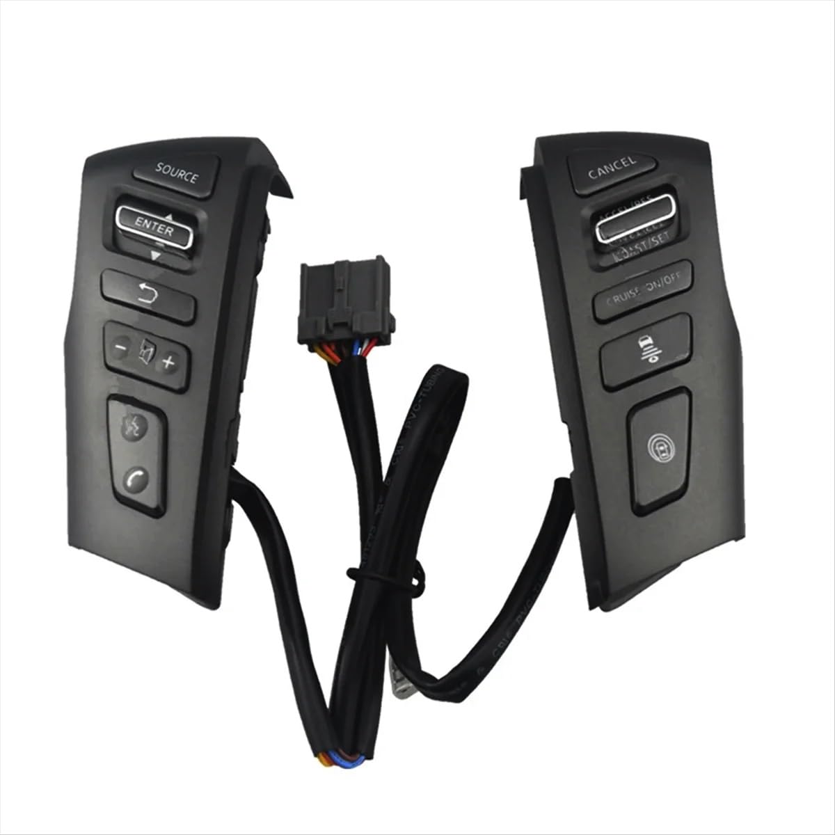 Kompatibel Mit Toyota Für Patrol Y62 2012–2018 Schwarzes Auto Multifunktions-Lenkradschalter Auto-Telefon-Lautstärke-Tempomat-Taste Schalter Lenkradsteuerung Kompatibel Mit Toyota Für Patrol Y62 2012–2018 Schwarzes Auto Multifunktions-Lenkradschalter Auto-Telefon-Lautstärke-Tempomat-Taste Schalter Lenkradsteuerung von TREGOO
