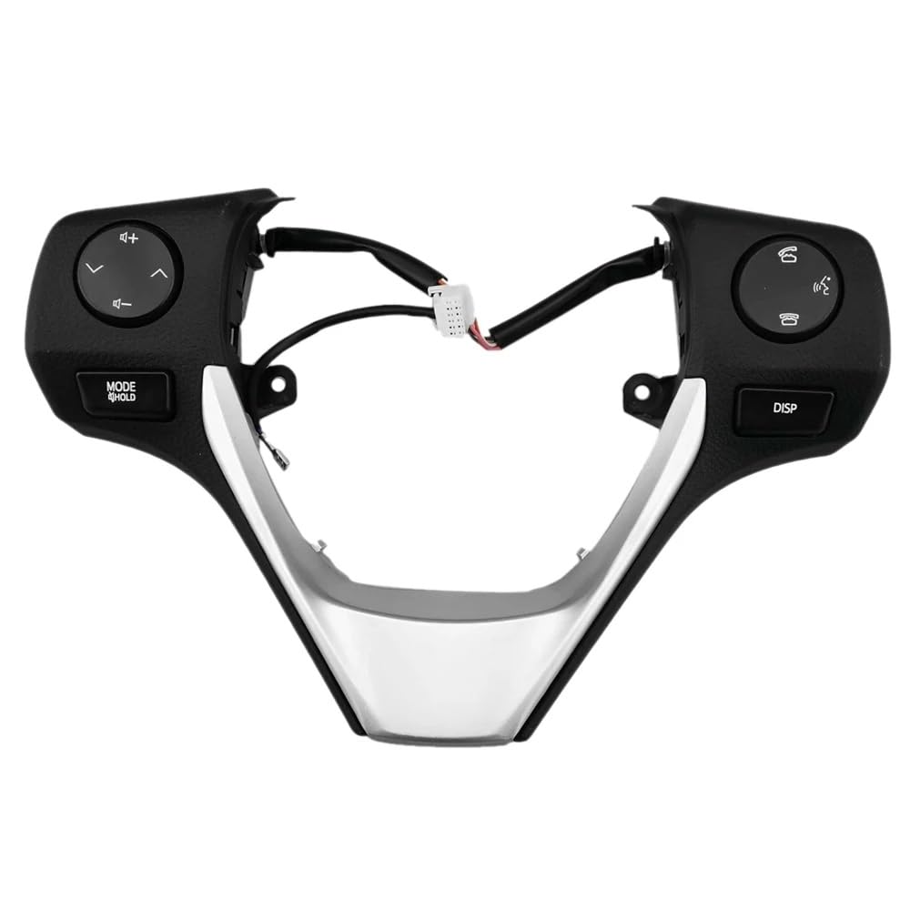 Kompatibel Mit Toyota Für Yaris 2014 2015 84250-02560 Auto-Lenkradschalter-Knopf Auto-Lenkrad-Cruise-Fernbedienungsschalter Schalter Lenkradsteuerung von TREGOO