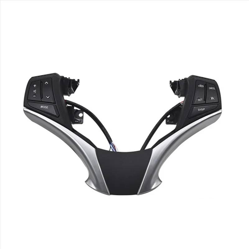 Kompatibel Mit Toyota Für Yaris Für Vios 2013 2014 2015 2016 84250-0D120 Lenkrad Multimedia Audio Button Auto Tempomat Schalter Schalter Lenkradsteuerung von TREGOO