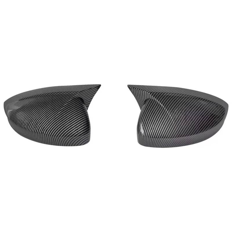 Kompatibel Mit VW Für Tiguan MK2 2017–2020. Türspiegelabdeckungen, Kappen, Rückansichtskappe, Seitenrückspiegelschalen, Rückspiegelabdeckung Auto-Rückspiegelkappe(Carbon) von TREGOO