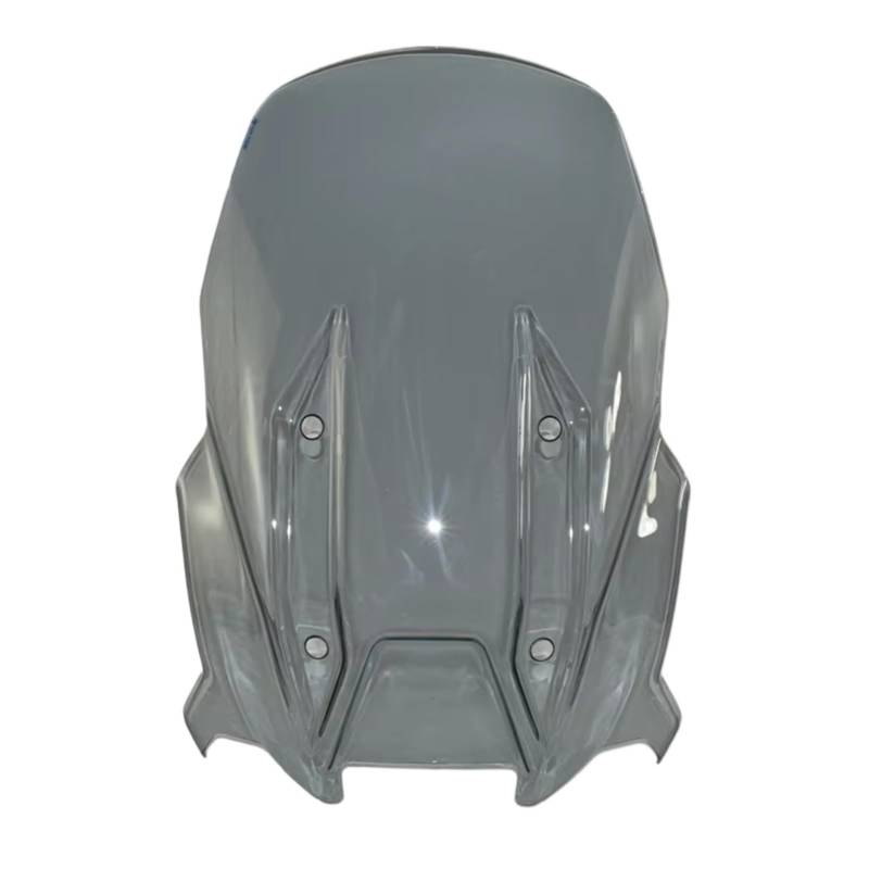 Motorrad Windschutz Kompatibel Mit Aprilia Für Tuareg 660 2022 2023 4 Mm Dickes Motorrad-Windschutzscheiben-Windschutz-Windabweiser-Bildschirm-Visierglas(Smoke Grey) von TREGOO