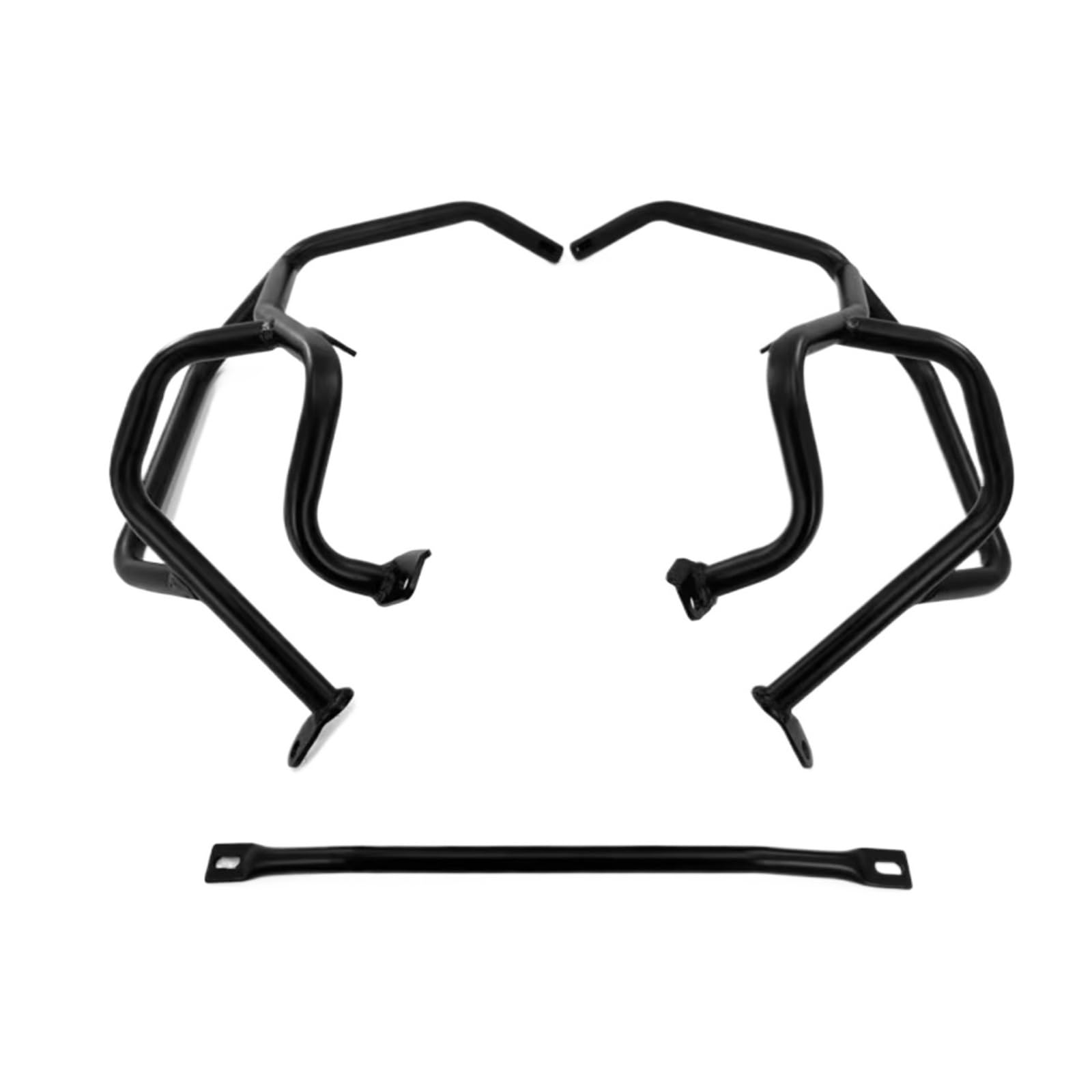 Sturzbügel Kompatibel Mit Aprilia Für Tuareg 660 2022 2023 Motorradzubehör Highway Crash Bar Rahmenschutz Stoßfänger-Absturzsicherungssatz(Black,Upper Only) von TREGOO