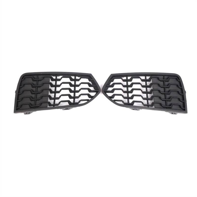 TREGOO Kompatibel Mit 2er F22 2012 2013 2014 2015 2016–2019 F23 51118056797 Links Rechts Auto-Frontstoßstange Nebelscheinwerfer-Kühlergrill-Abdeckung Zubehör Nebelscheinwerfergrill(Pair) von TREGOO