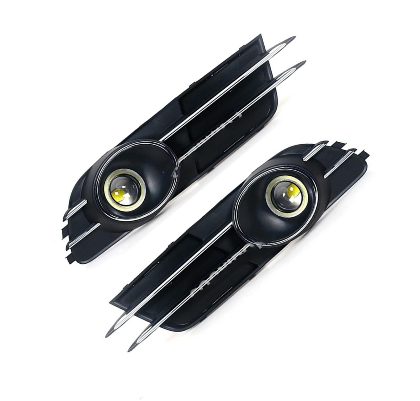 TREGOO Kompatibel Mit A6 C7 2011 2012 2013 2014 2015 1 Paar Auto-Frontstoßstange Nebelscheinwerfergitter Nebelscheinwerferabdeckung Renngitter 4GD807681B Nebelscheinwerfergrill von TREGOO