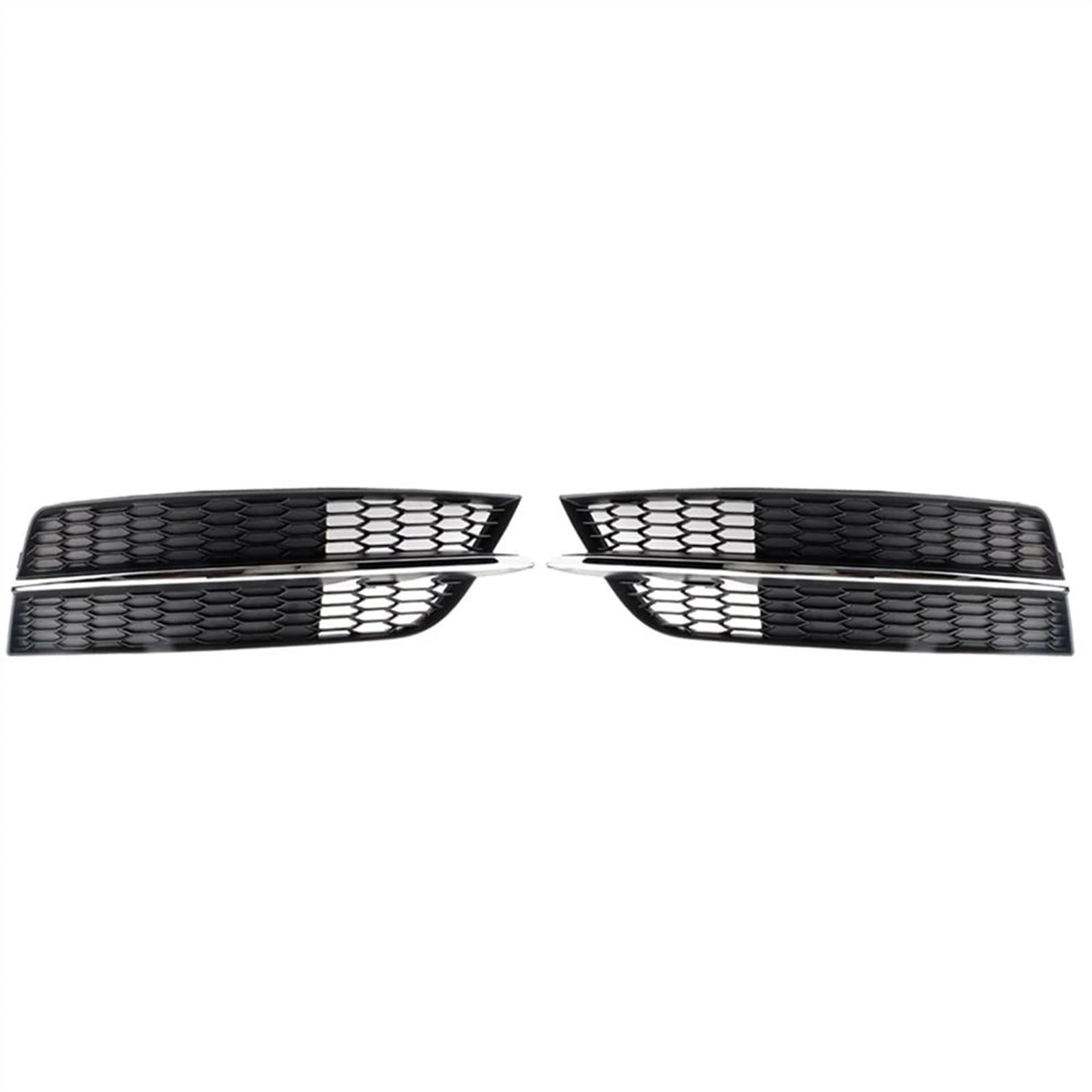 TREGOO Kompatibel Mit A7 S7 Sports 2015 2016 2017 2018 Frontstoßstange Nebelscheinwerfer-Abdeckungsrahmen Nebelscheinwerfergitter Racing Grills Autozubehör Nebelscheinwerfergrill(Pair) von TREGOO