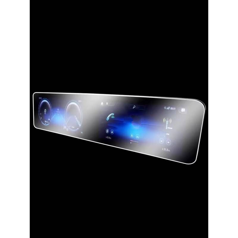 TREGOO Kompatibel Mit Benz Für 450 X167 G463 G500 W222 2019 2020 2021 2022 2023 2024 Auto-Navigation, Kratzfester Displayschutz Aus Gehärtetem Glas Bildschirmschutzfolie von TREGOO