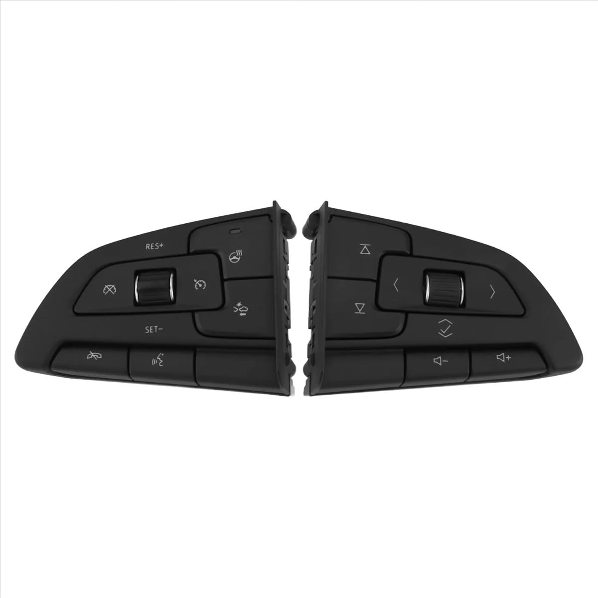TREGOO Kompatibel Mit Cadillac Für Xt4 2019 2020 2021 86522937 Auto-Lenkrad-Tempomatschalter-Taste Mit Heizfunktion Automontage Schalter Lenkradsteuerung von TREGOO