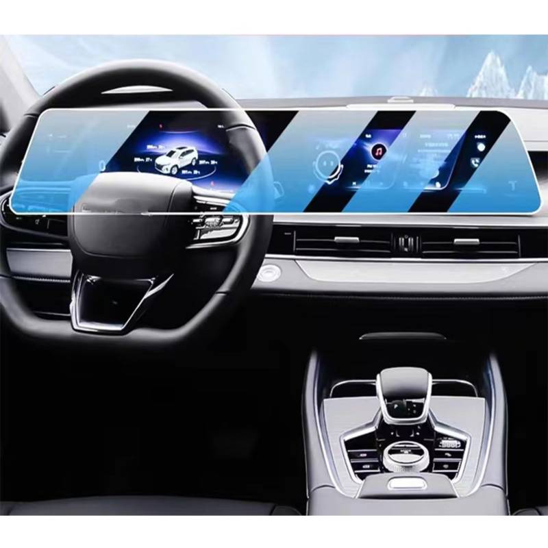 TREGOO Kompatibel Mit Chery Für Arrizo 8 2022 2023, Auto-LCD-GPS-Navigation Und Armaturenbrett, Stoßfeste, Kratzfeste TPU-Displayschutzfolie Bildschirmschutzfolie von TREGOO