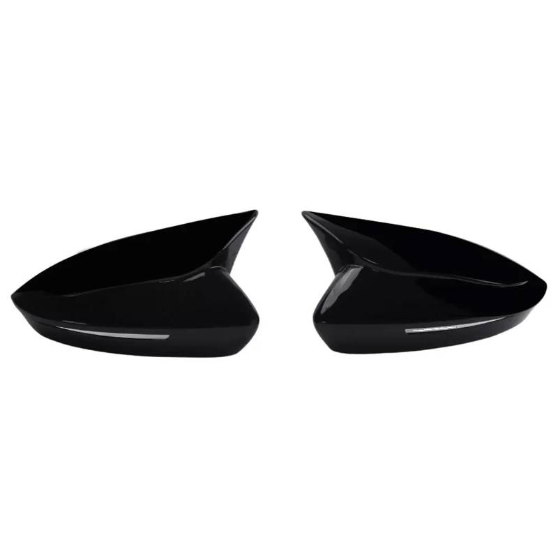 TREGOO Kompatibel Mit Chery Für Arrizo 8 2023–2024. Türspiegelabdeckungen, Kappen, Rückansichtskappe, Seitenrückspiegelschalen, Rückspiegelabdeckung Auto-Rückspiegelkappe(Black) von TREGOO