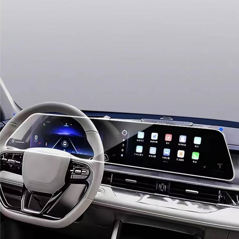 TREGOO Kompatibel Mit Chery Für Omoda 5 2021 2022 2023, Auto-LCD-GPS-Navigation Und Armaturenbrett, TPU-Displayschutzfolie Bildschirmschutzfolie von TREGOO