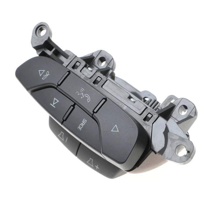 TREGOO Kompatibel Mit Chevrolet Für Silverado Für Suburban Für Tahoe 2009–2014 25851954 Tempomatschalter Multifunktions-Lenkradtaste Schalter Lenkradsteuerung von TREGOO