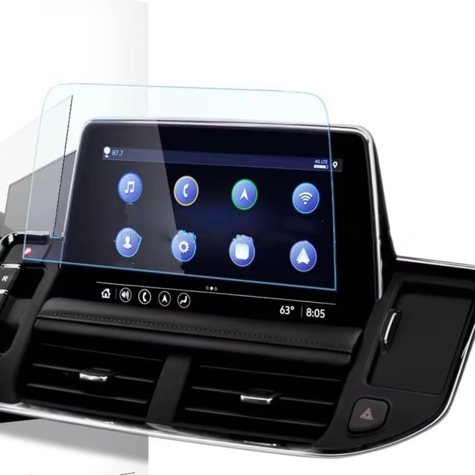 TREGOO Kompatibel Mit Chevrolet Für Tahoe 2021 2022 2023, Auto-Displayschutzfolie Aus Gehärtetem Glas, 10,2 Zoll, GPS-Navigation, Schutzfolie Bildschirmschutzfolie TREGOO Kompatibel Mit Chevrolet Für Tahoe 2021 2022 2023, Auto-Displayschutzfolie Aus Gehärtetem Glas, 10,2 Zoll, GPS-Navigation, Schutzfolie Bildschirmschutzfolie von TREGOO