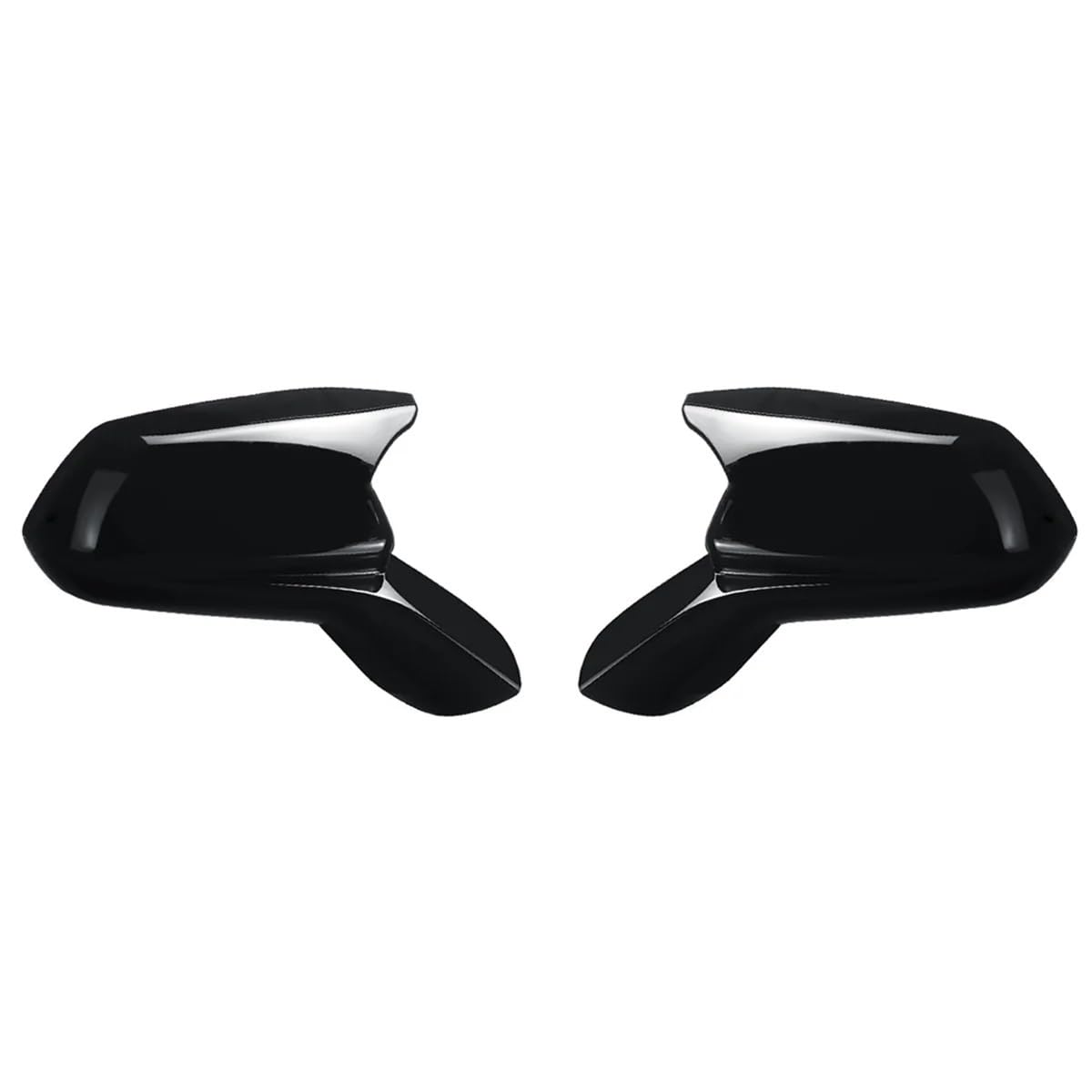 TREGOO Kompatibel Mit Chevy Für Camaro SS RS ZL1 LT 2016–2021. Türspiegelabdeckungen, Kappen, Seitenrückspiegelschalen, Rückspiegelabdeckung Auto-Rückspiegelkappe(Black) von TREGOO