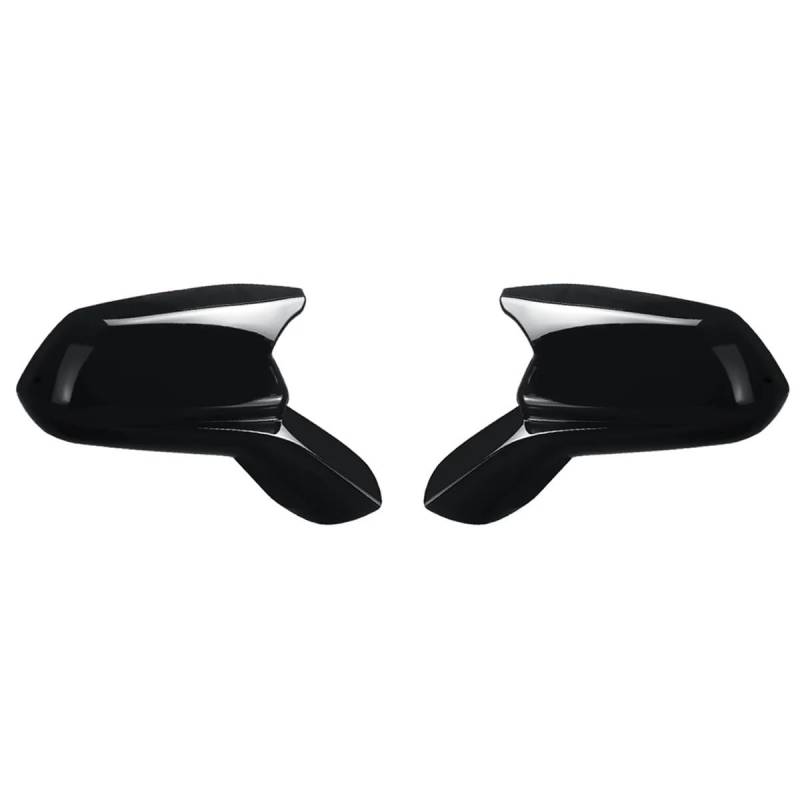 TREGOO Kompatibel Mit Chevy Für Camaro SS RS ZL1 LT 2016–2021. Türspiegelabdeckungen, Kappen, Seitenrückspiegelschalen, Rückspiegelabdeckung Auto-Rückspiegelkappe(Black) von TREGOO