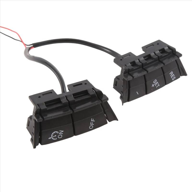 TREGOO Kompatibel Mit Ford Für Focus Mk2 2005–2011 Multifunktions-Lenkradtasten Auto-Cruise-Fernbedienung Tastenschalter Autozubehör Schalter Lenkradsteuerung von TREGOO