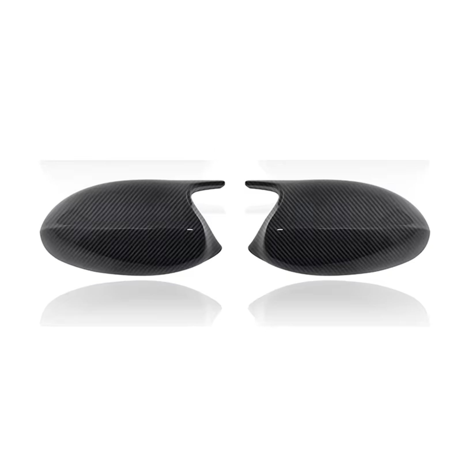 TREGOO Kompatibel Mit Für E81 E82 E92 E93 2006–2009. Türspiegelabdeckungen, Rückansichtskappe, Seitliche Rückspiegelschalen, Rückspiegelabdeckung Auto-Rückspiegelkappe(Carbon Fiber) von TREGOO