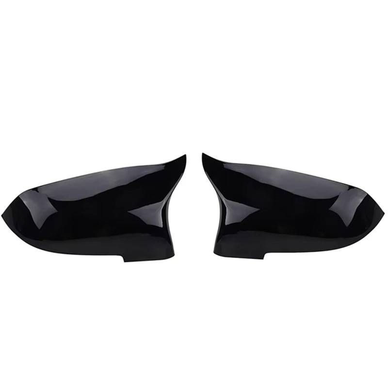 TREGOO Kompatibel Mit Für Gran Für Turismo F07 2013–2017, Seitliche Rückspiegelschalen, Rückspiegel-Abdeckung, OEM: 51167308683, 51167308684 Auto-Rückspiegelkappe(Black) von TREGOO