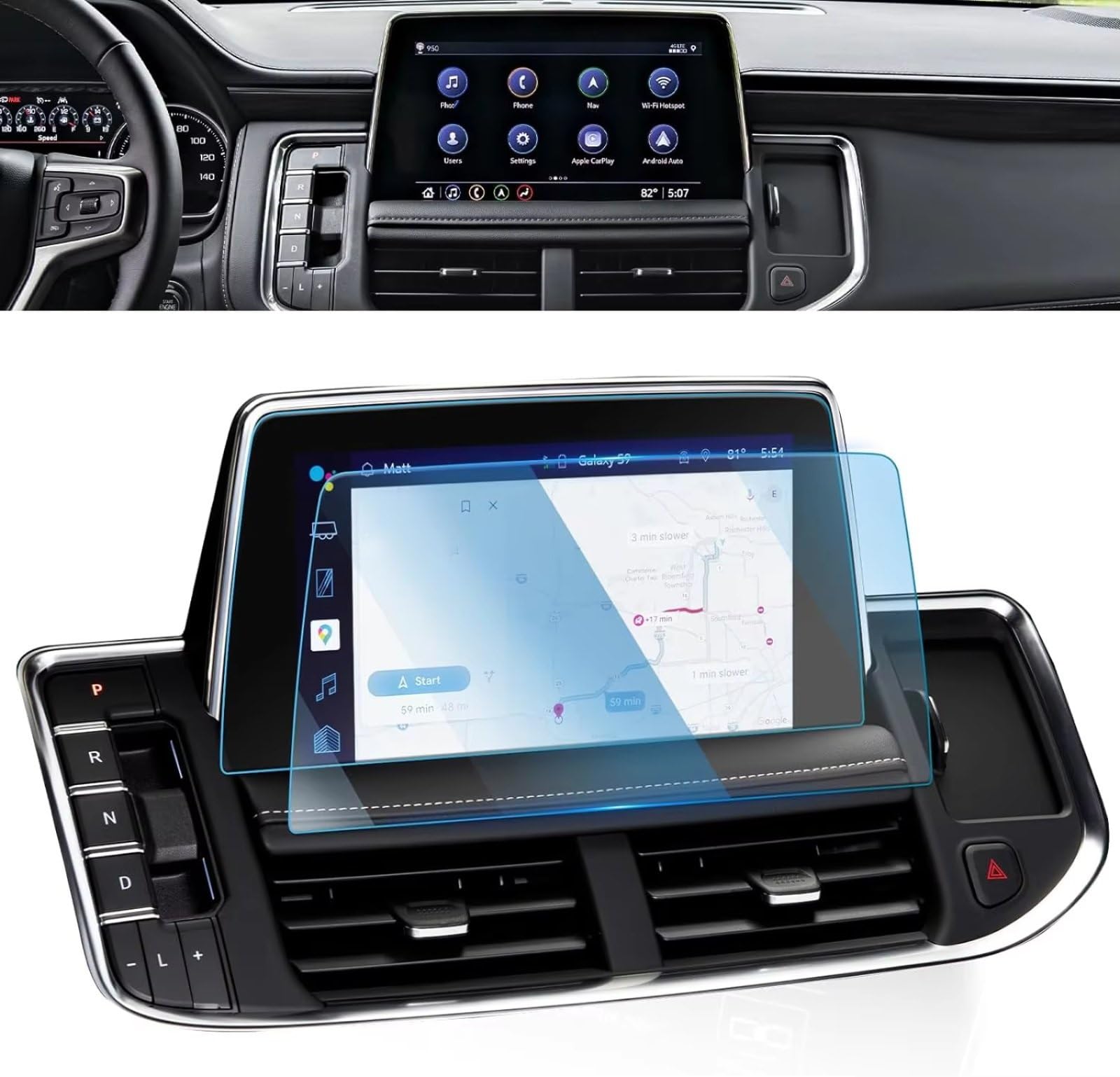 TREGOO Kompatibel Mit GMC Für Yukon Autozubehör 10,2 Zoll LCD-Bildschirm Navigation GPS Schutz Gehärtetes Glas Film Bildschirmschutzfolie TREGOO Kompatibel Mit GMC Für Yukon Autozubehör 10,2 Zoll LCD-Bildschirm Navigation GPS Schutz Gehärtetes Glas Film Bildschirmschutzfolie von TREGOO