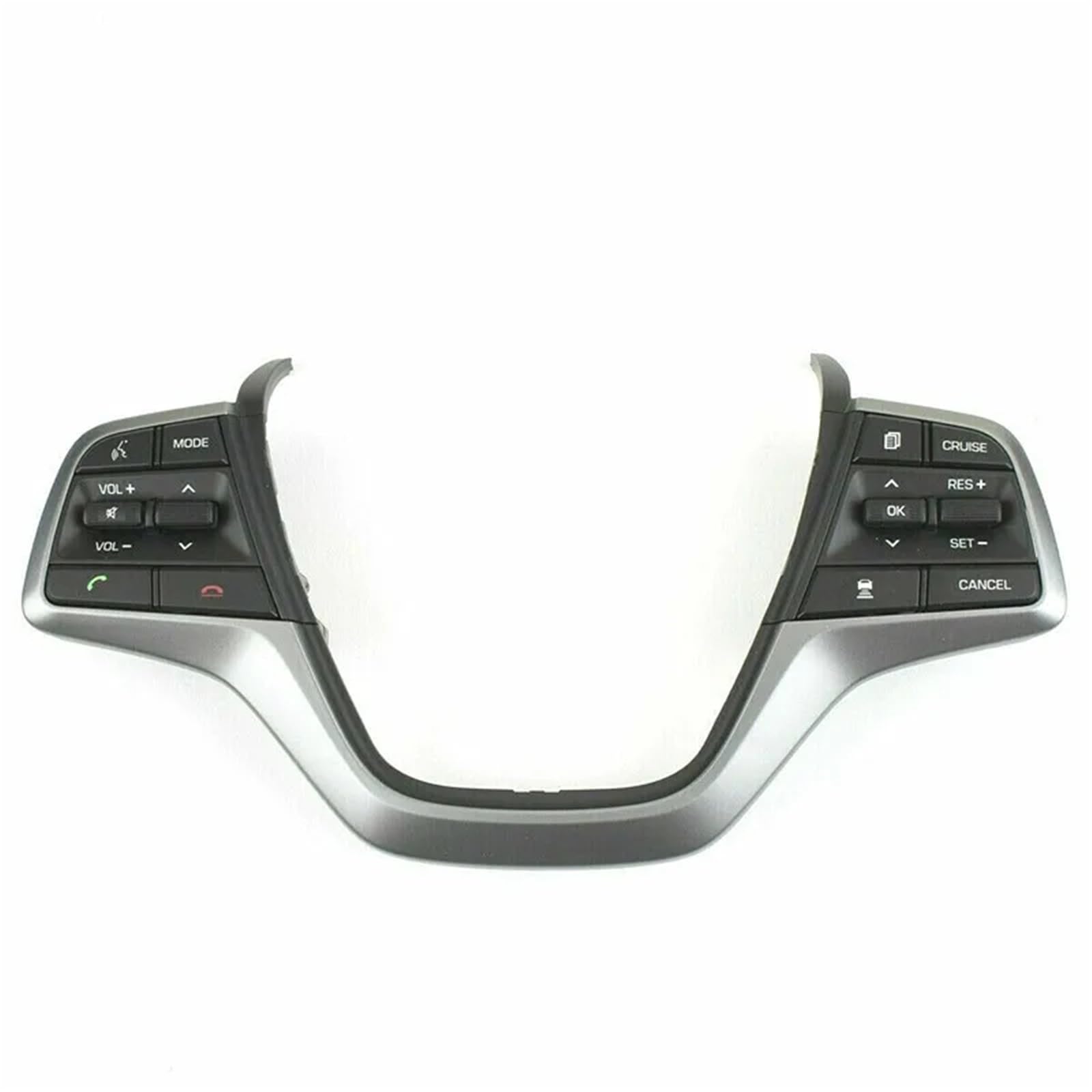 TREGOO Kompatibel Mit Hyundai Für Elantra 2017 2018 2019 2020 2021 2022 Multifunktions-Lenkradtaste Auto-Tempomatschalter-Zubehör Schalter Lenkradsteuerung TREGOO Kompatibel Mit Hyundai Für Elantra 2017 2018 2019 2020 2021 2022 Multifunktions-Lenkradtaste Auto-Tempomatschalter-Zubehör Schalter Lenkradsteuerung von TREGOO