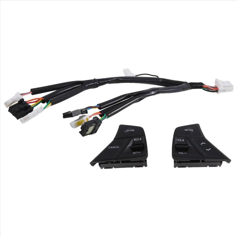 TREGOO Kompatibel Mit Hyundai Für Veloster 2011–2016 967002V000 Auto-Lenkrad-Kombination Audio-Cruise-Fernbedienung Schalterkabel Links + Rechts Schalter Lenkradsteuerung von TREGOO