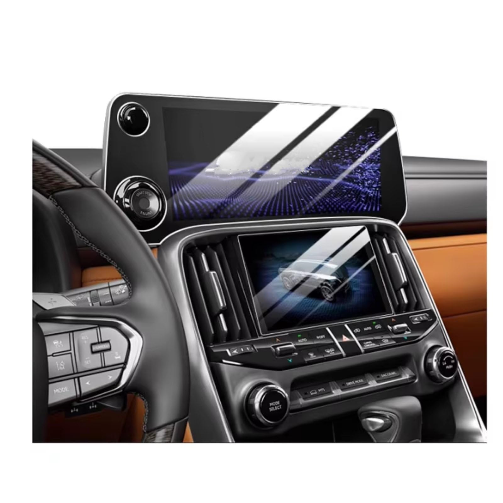 TREGOO Kompatibel Mit Lexus Für LX 600 2022 2023 12,3 Zoll Auto Infotainment GPS Navigation Display Displayschutzfolie Aus Gehärtetem Glas Bildschirmschutzfolie TREGOO Kompatibel Mit Lexus Für LX 600 2022 2023 12,3 Zoll Auto Infotainment GPS Navigation Display Displayschutzfolie Aus Gehärtetem Glas Bildschirmschutzfolie von TREGOO