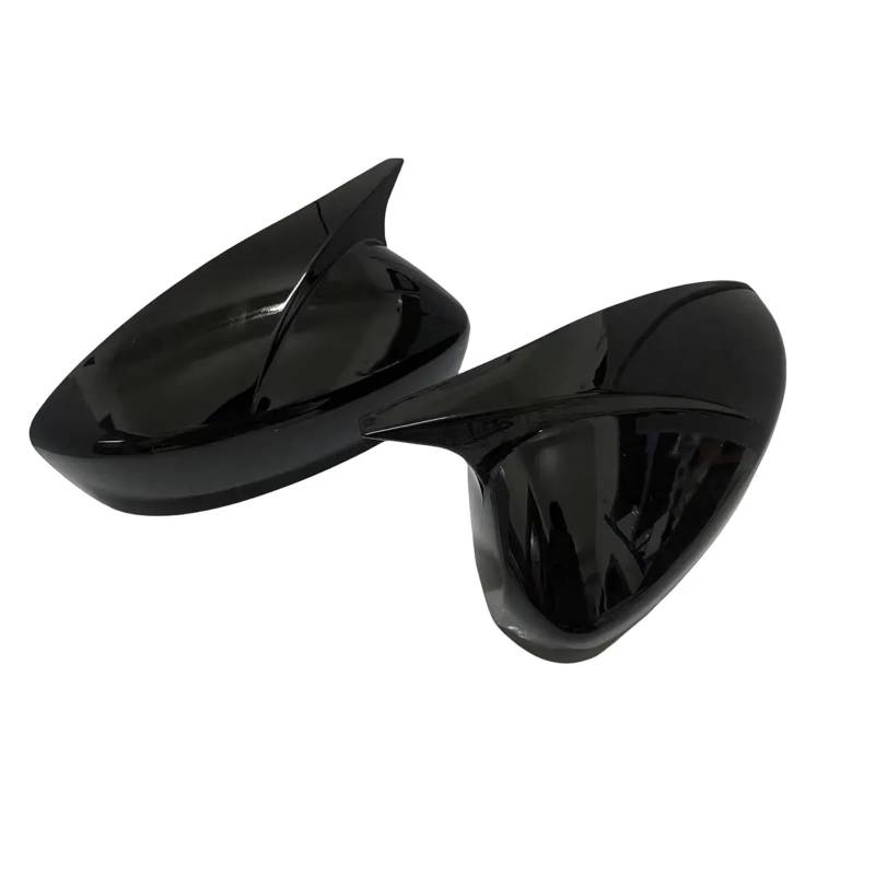 TREGOO Kompatibel Mit Mazda 6 Für Atenza 2014–2023. Türspiegelabdeckungen, Kappen, Rückansichtskappe, Seitenrückspiegelschalen, Rückspiegelabdeckung Auto-Rückspiegelkappe(Black) von TREGOO