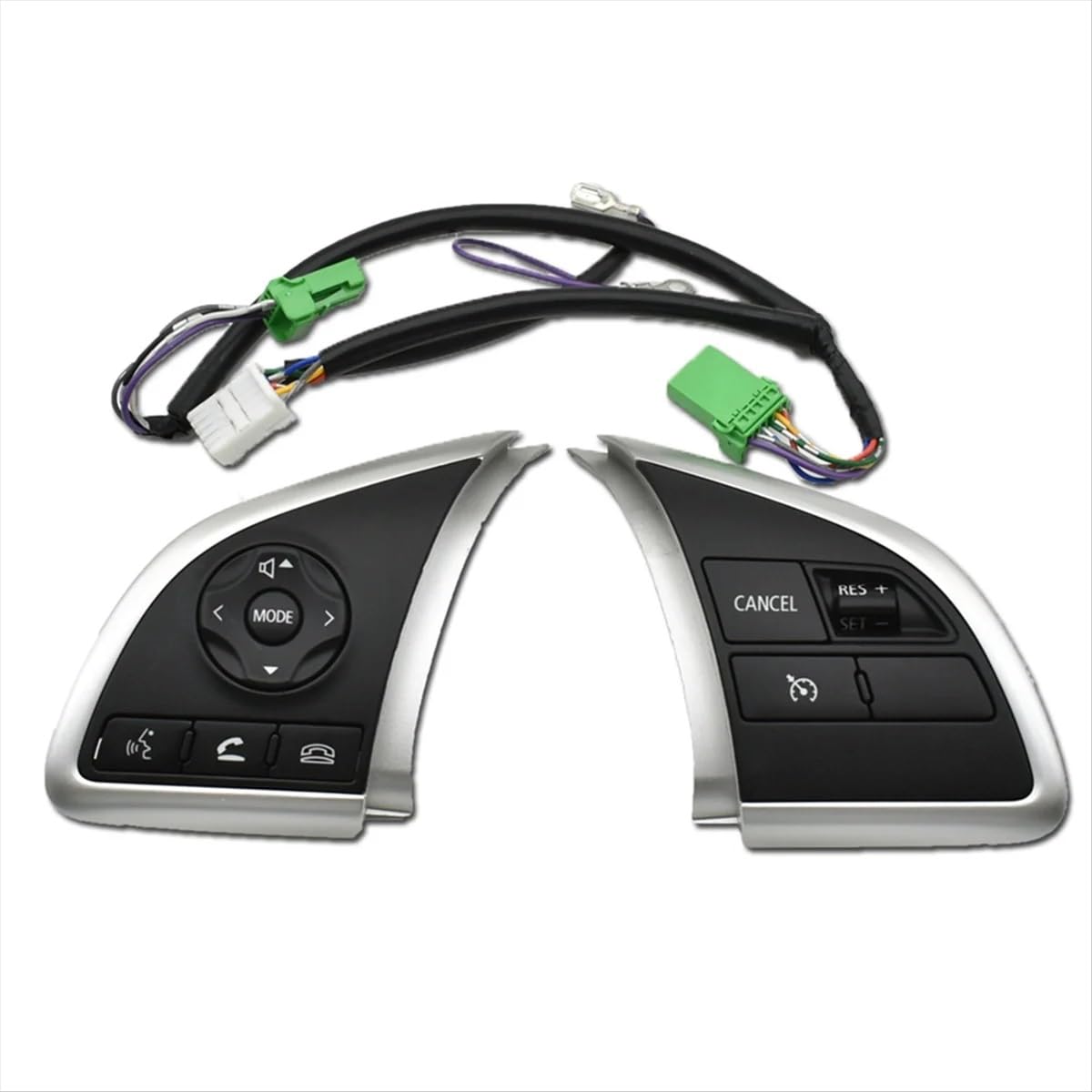 TREGOO Kompatibel Mit Mitsubishi Für ASX 2013–2018 Für Eclipse 2016–2018 8616A037 Auto-Lenkradtaste Auto-Cruise-Fernbedienungsschalter-Teile Schalter Lenkradsteuerung TREGOO Kompatibel Mit Mitsubishi Für ASX 2013–2018 Für Eclipse 2016–2018 8616A037 Auto-Lenkradtaste Auto-Cruise-Fernbedienungsschalter-Teile Schalter Lenkradsteuerung von TREGOO
