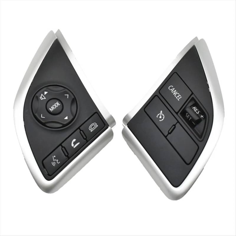 TREGOO Kompatibel Mit Mitsubishi Für Eclipse Für Cross 2016 2017 2018 Für L200 2015 8602A088 Auto-Tempomat-Taste Auto-Lenkradschalter Schalter Lenkradsteuerung von TREGOO