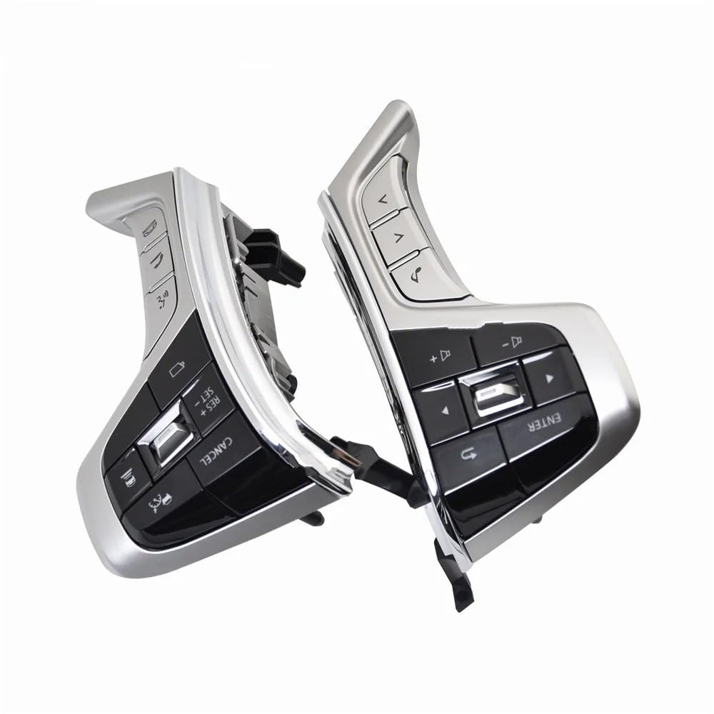 TREGOO Kompatibel Mit Mitsubishi Für Outlander Für Pajero Sport 2015–2022 Auto-Lenkrad Multimedia Audio Tempomat Knopf Automontage Schalter Lenkradsteuerung TREGOO Kompatibel Mit Mitsubishi Für Outlander Für Pajero Sport 2015–2022 Auto-Lenkrad Multimedia Audio Tempomat Knopf Automontage Schalter Lenkradsteuerung von TREGOO