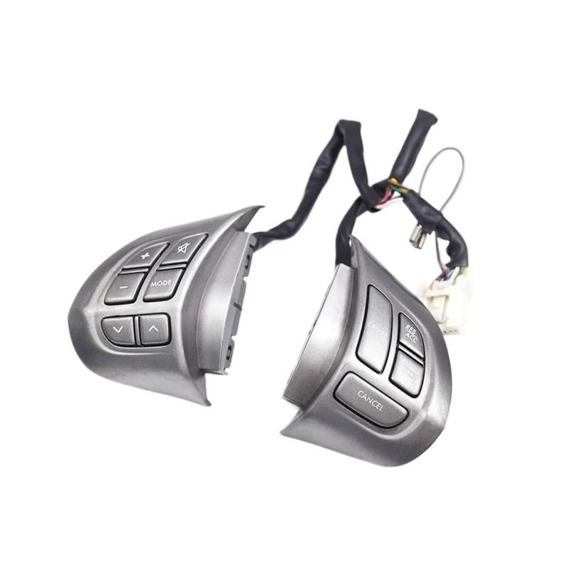 TREGOO Kompatibel Mit Subaru Für Legacy 2008–2009 Für Impreza 2008–2012 Für Forester 2009–2012 Lenkrad-Audio-Satelliten-Steuerschalterteile Schalter Lenkradsteuerung von TREGOO