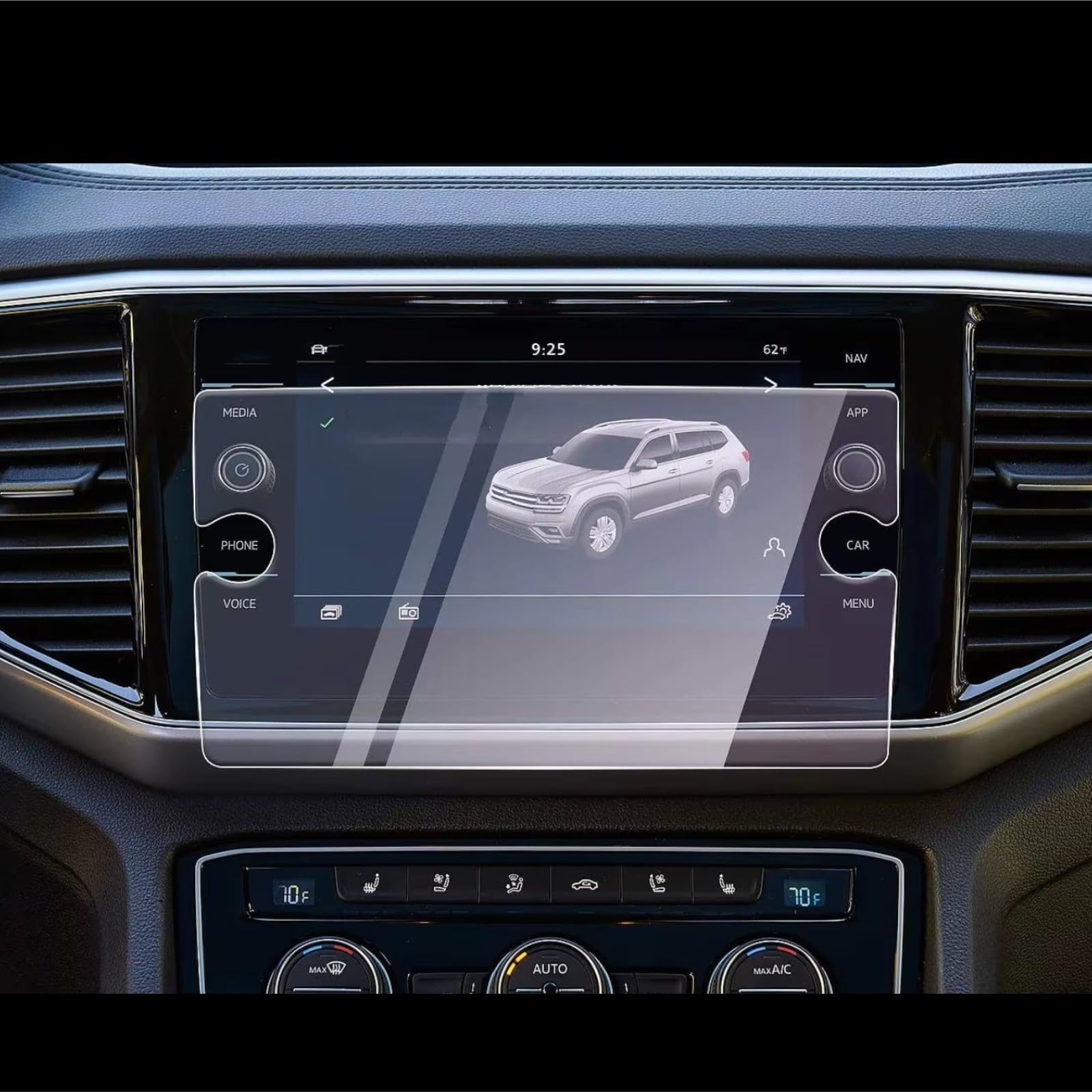 TREGOO Kompatibel Mit VW Für Atlas 2018 2019 2020 2021 2022 2023 8 Zoll LCD Auto Infotainment GPS Navigation Displayschutzfolie Armaturenbrett Gehärtete Glasfolie Bildschirmschutzfolie TREGOO Kompatibel Mit VW Für Atlas 2018 2019 2020 2021 2022 2023 8 Zoll LCD Auto Infotainment GPS Navigation Displayschutzfolie Armaturenbrett Gehärtete Glasfolie Bildschirmschutzfolie von TREGOO