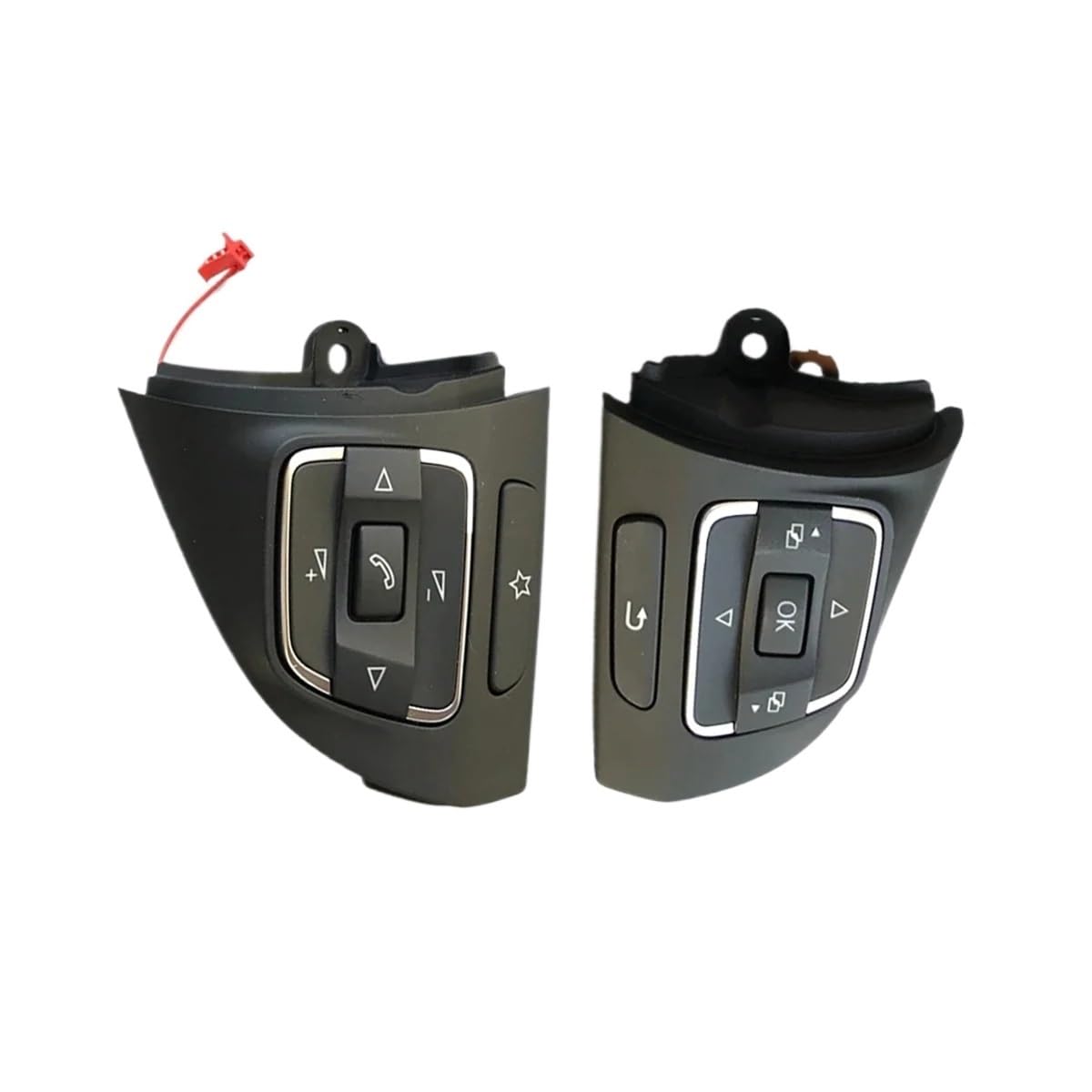 TREGOO Kompatibel Mit VW Für Cc 2009–2014 Für Golf Mk6 2009–2013 5C0959538B Auto-Multifunktions-Lenkrad-Kombinations-Steuerschalter-Baugruppe Schalter Lenkradsteuerung von TREGOO