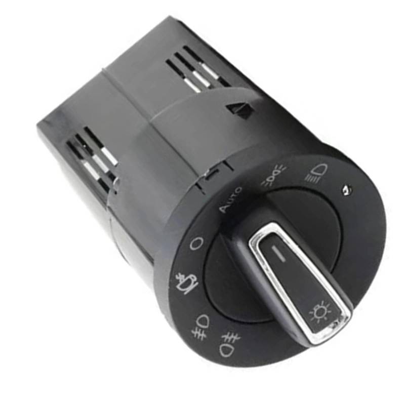 TREGOO Kompatibel Mit VW Für GOL 5U MK3 2012 2013 2014 2015 2016 Scheinwerfer-Automatikschalter Autozubehör Licht-Scheinwerferschalter Auto Lichtschalter von TREGOO