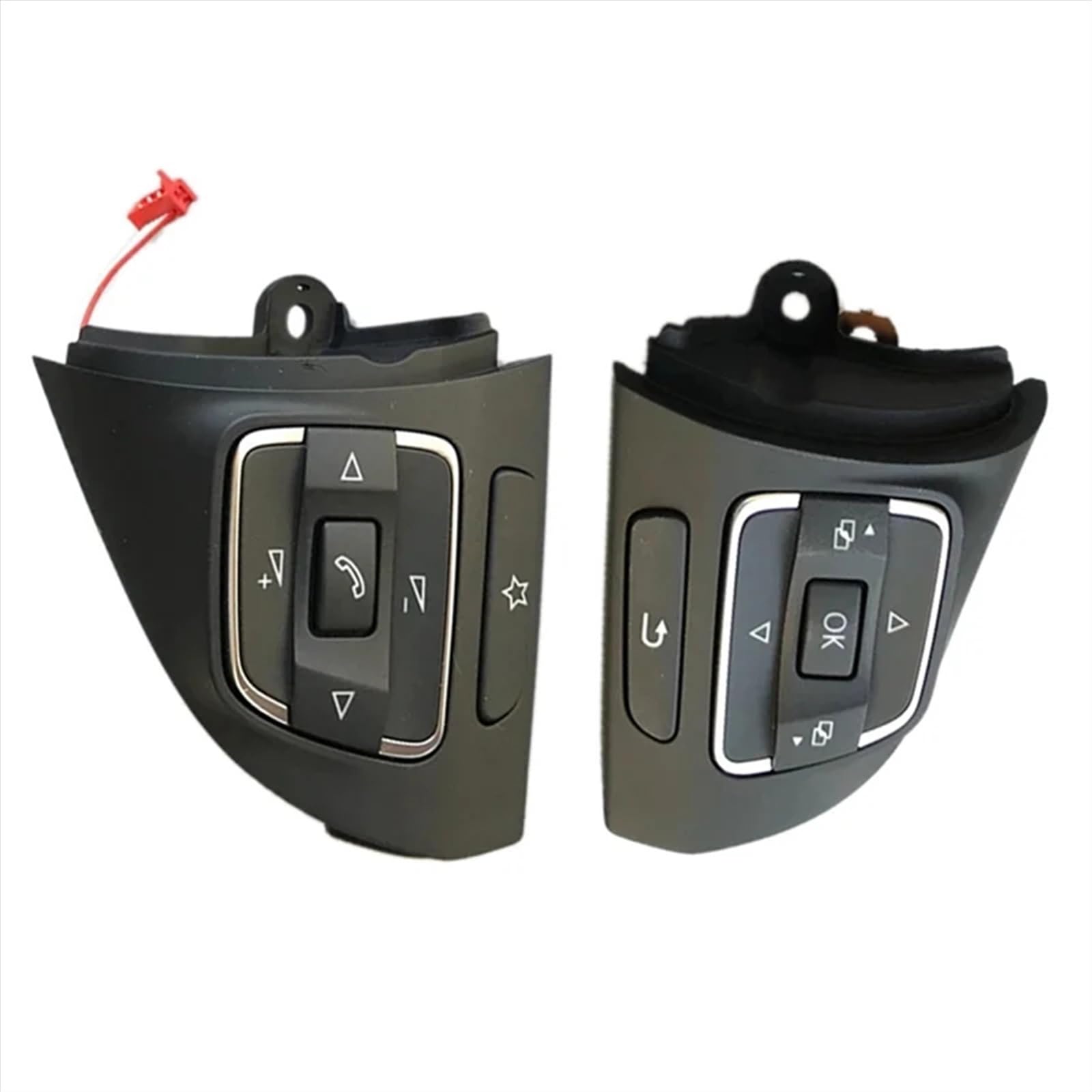 TREGOO Kompatibel Mit VW Für Golf MK6 2009–2013 Für J&etta MK6 2011–2014 Für Cc 2009–2014 Auto-Multifunktions-Lenkrad-Knopfschalter-Teile Schalter Lenkradsteuerung von TREGOO