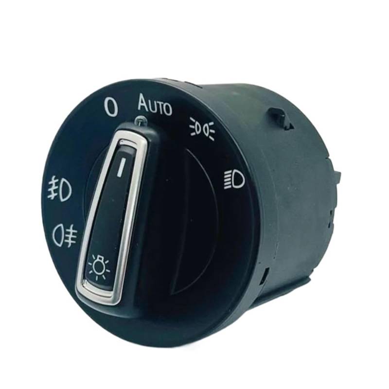 TREGOO Kompatibel Mit VW Für Golf Mk7 2012 2013 2014 2015 2016 2017 2018 2019 2020 2021 Auto-Scheinwerfer-Automatikschalter Eingebauter Sensor Auto Lichtschalter von TREGOO