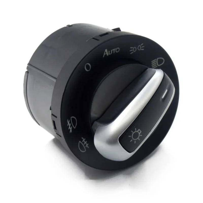 TREGOO Kompatibel Mit VW Für J&etta Mk5 Für Rabbit Für Passat B6 3c 2006 2007 2008 2009 Auto-Scheinwerferschalter-Sensor Autoscheinwerfer 5ND941431B Auto Lichtschalter von TREGOO