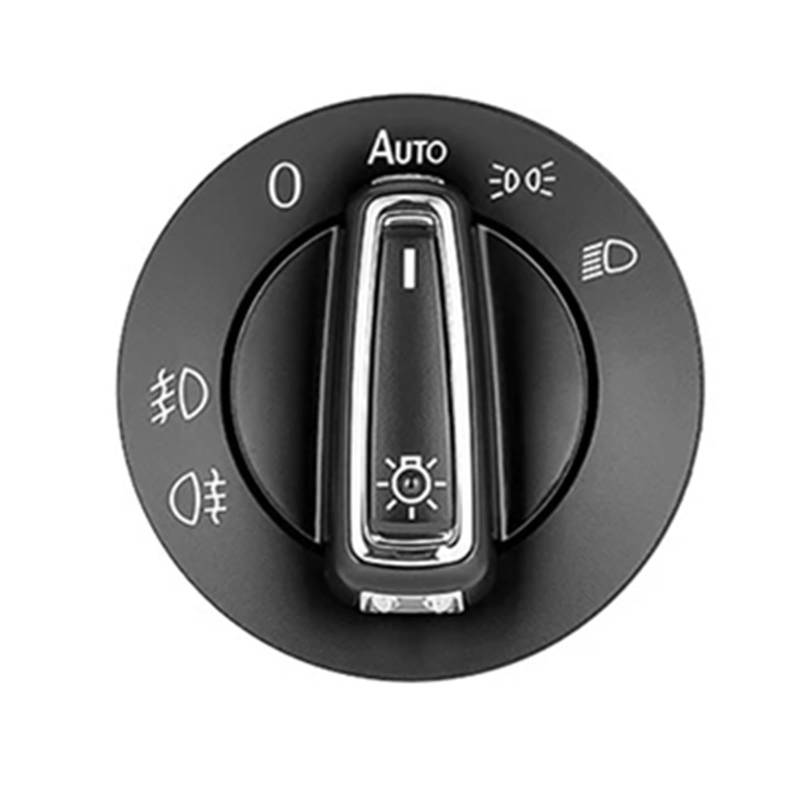 TREGOO Kompatibel Mit VW Für Passat B7 Limousine 362 Für Variant 365 2010 2011 2012 2013 2014 Auto-Scheinwerferschalter Mit Build-Sensor Auto Lichtschalter von TREGOO