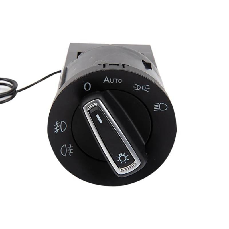TREGOO Kompatibel Mit VW Für Passat Für B5 B7 Für Transporter T5 Für J&etta Mk6 Scheinwerferlampe Auto-Switch-Sensor Zubehör Autoscheinwerfer Auto Lichtschalter von TREGOO